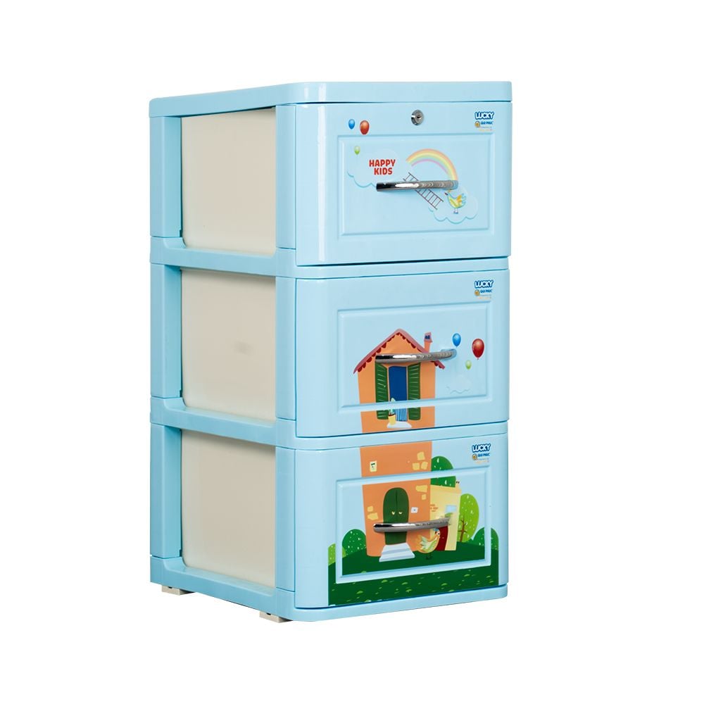  Tủ nhựa LUCKY 3 tầng 
