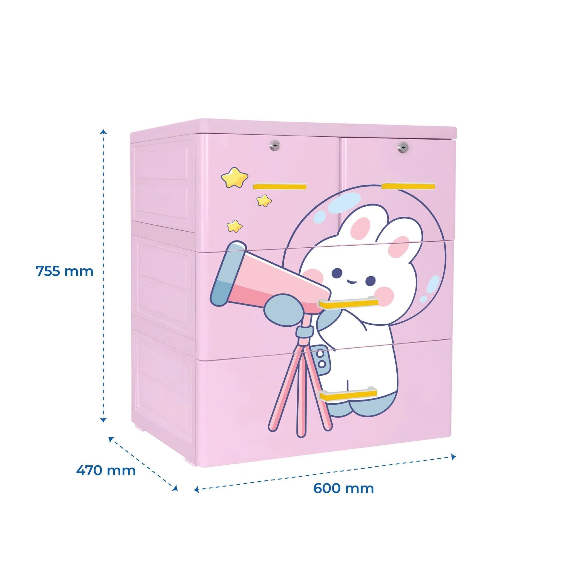  Tủ nhựa KID 3 tầng 