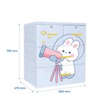  Tủ nhựa KID 3 tầng 