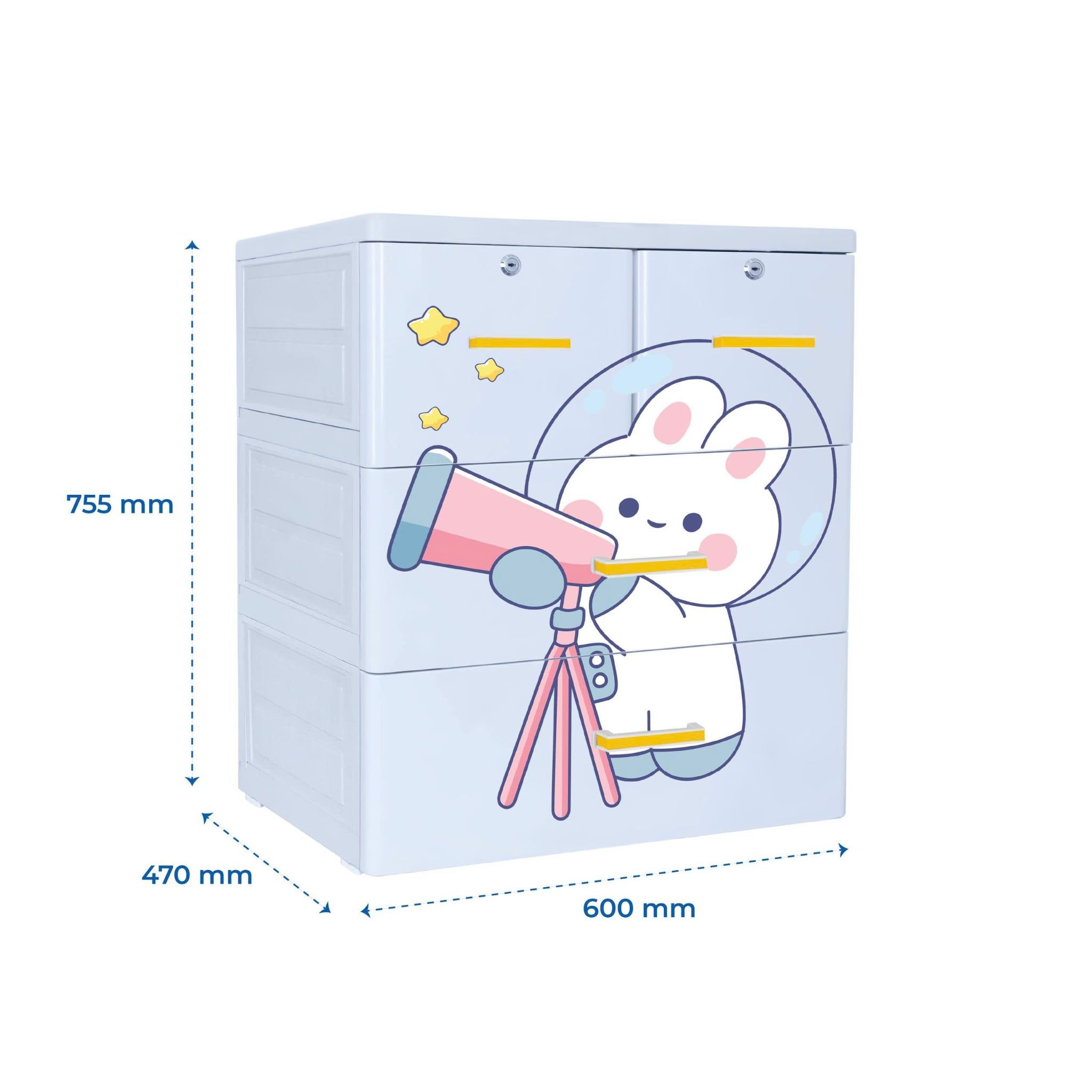  Tủ nhựa KID 3 tầng 