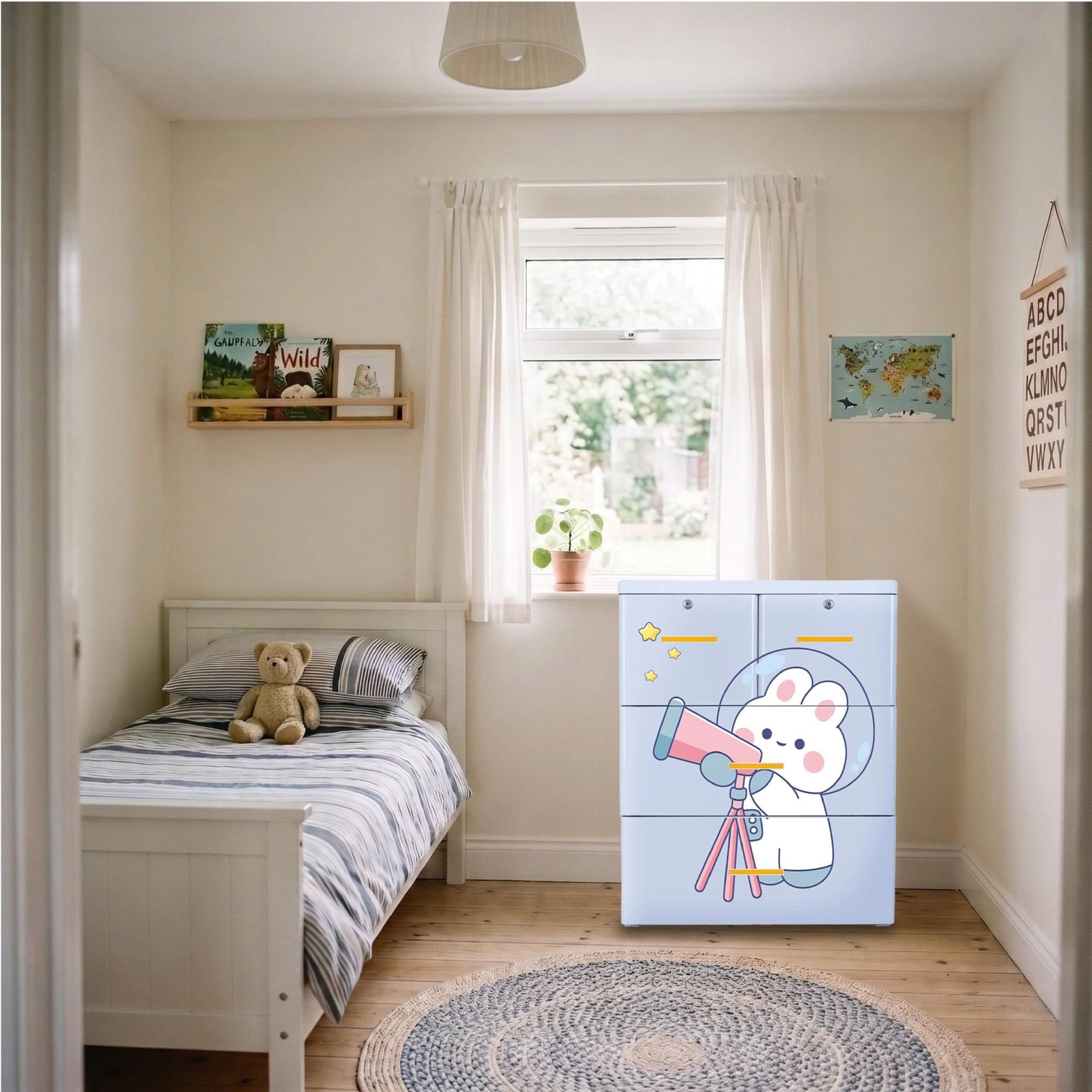  Tủ nhựa KID 3 tầng 