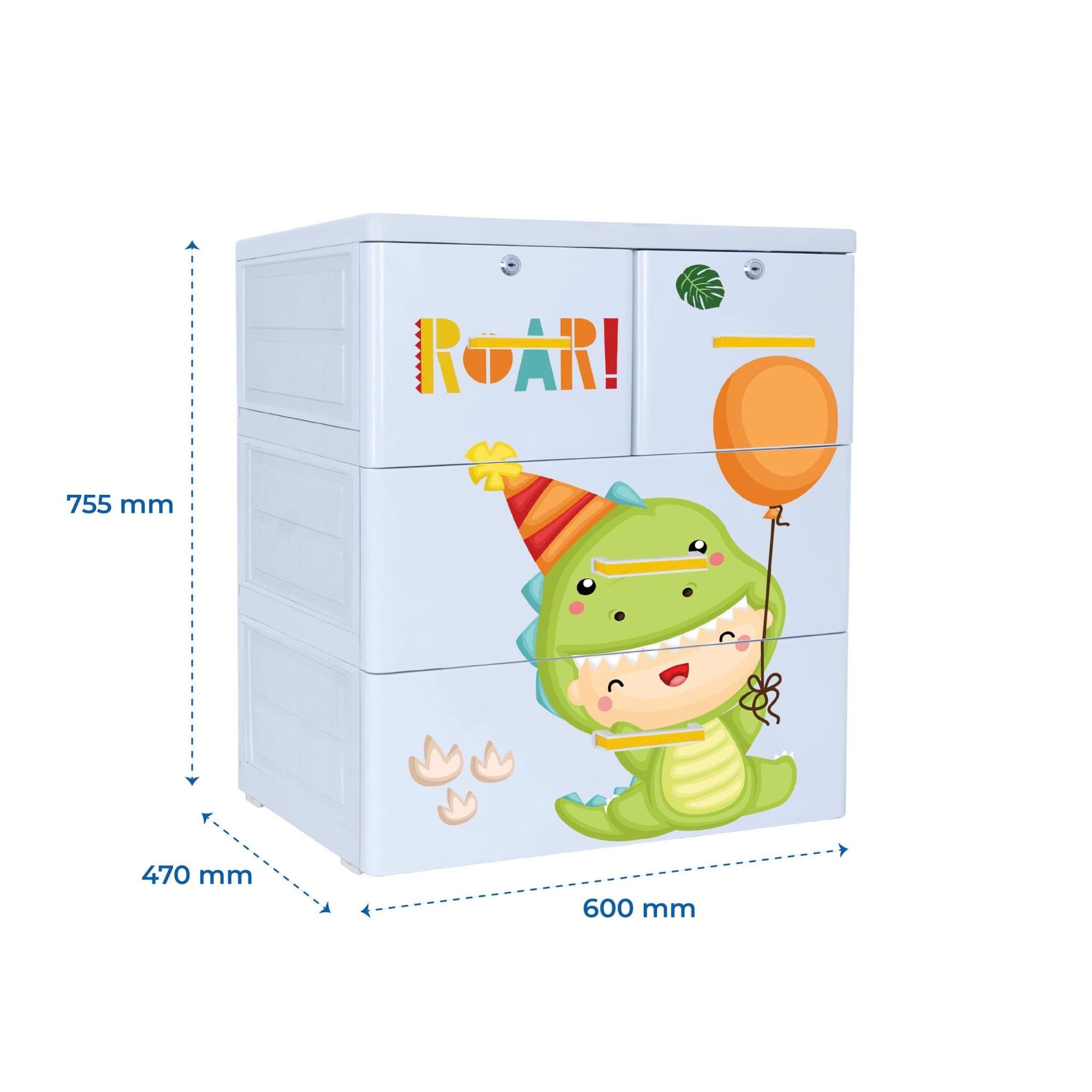  Tủ nhựa KID 3 tầng 