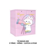  Tủ nhựa KID 3 tầng 