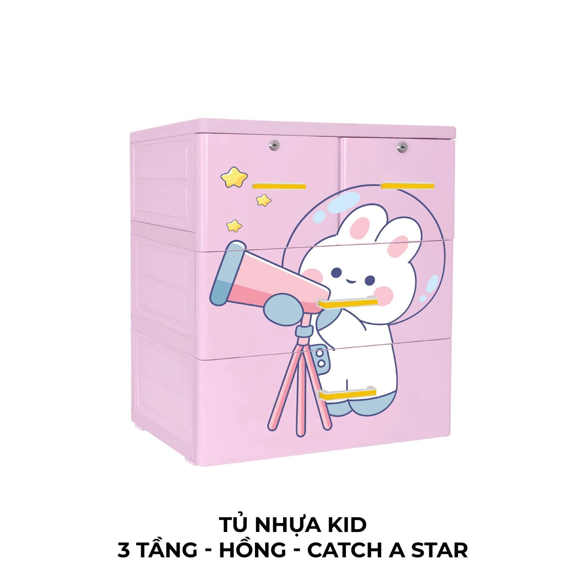  Tủ nhựa KID 3 tầng 