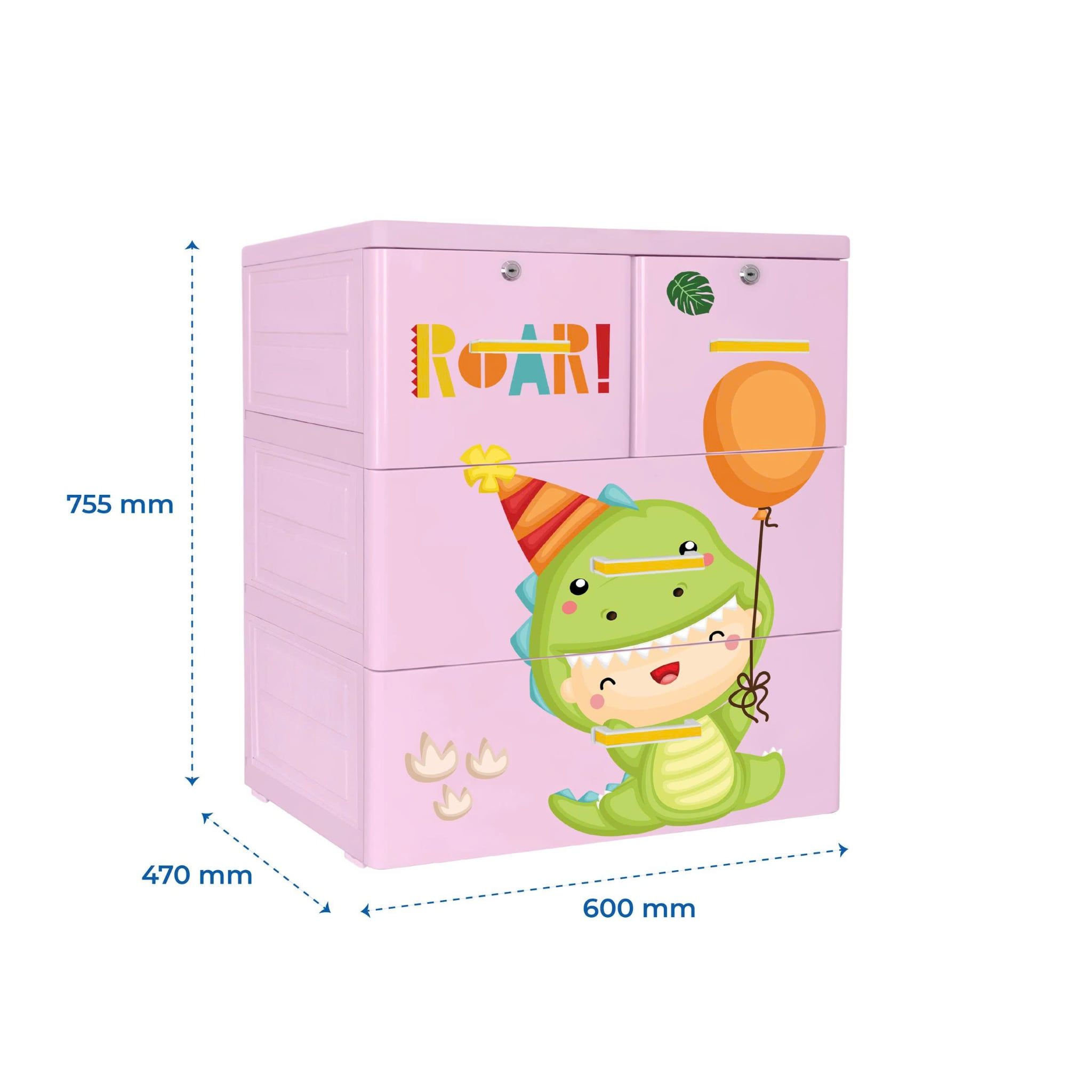  Tủ nhựa KID 3 tầng 