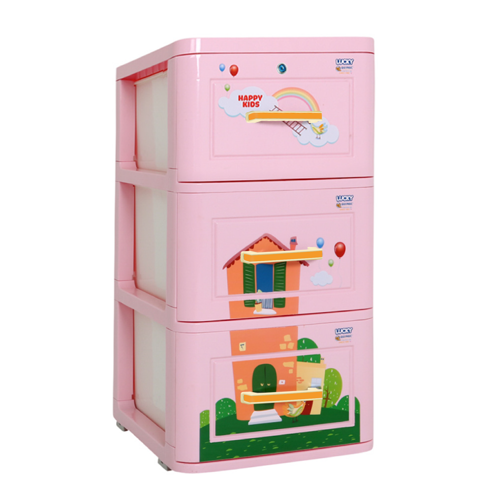 Tủ nhựa LUCKY 3 tầng 