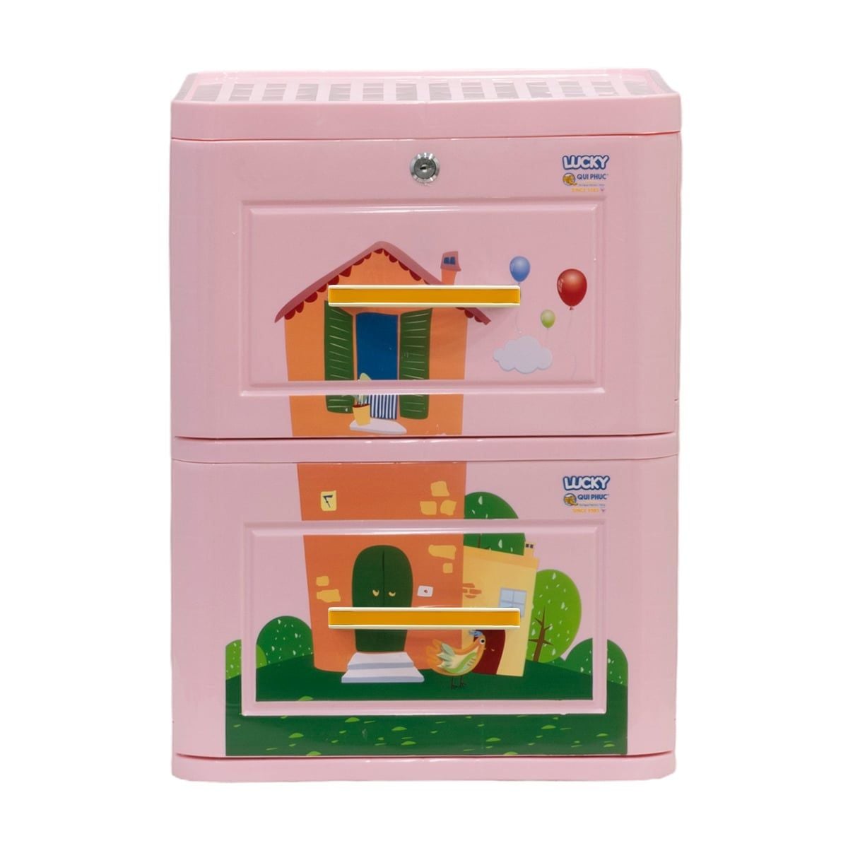  Tủ nhựa LUCKY 2 tầng 