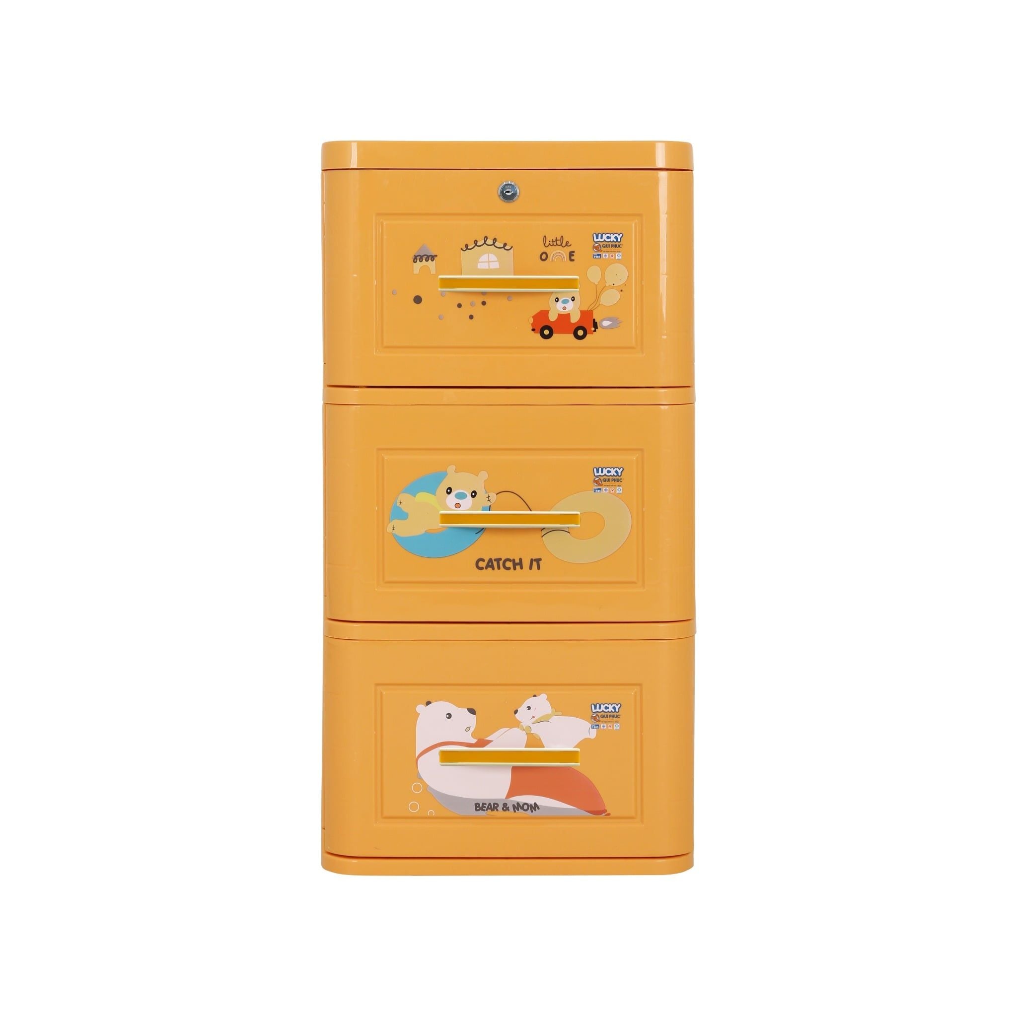  Tủ nhựa LUCKY 3 tầng 