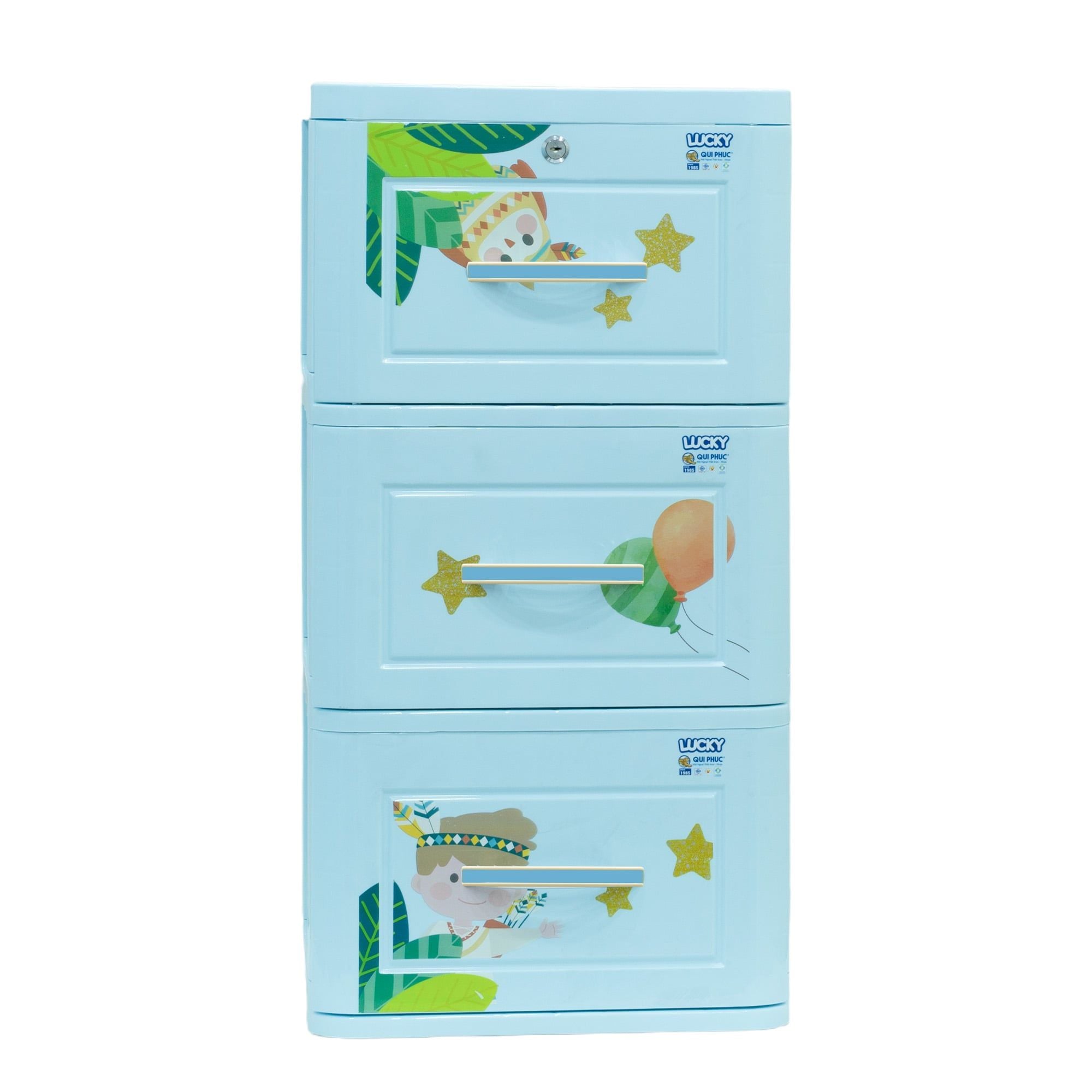  Tủ nhựa LUCKY 3 tầng 