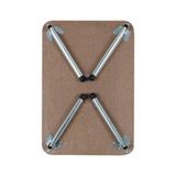  Bàn xếp học sinh chân xi 