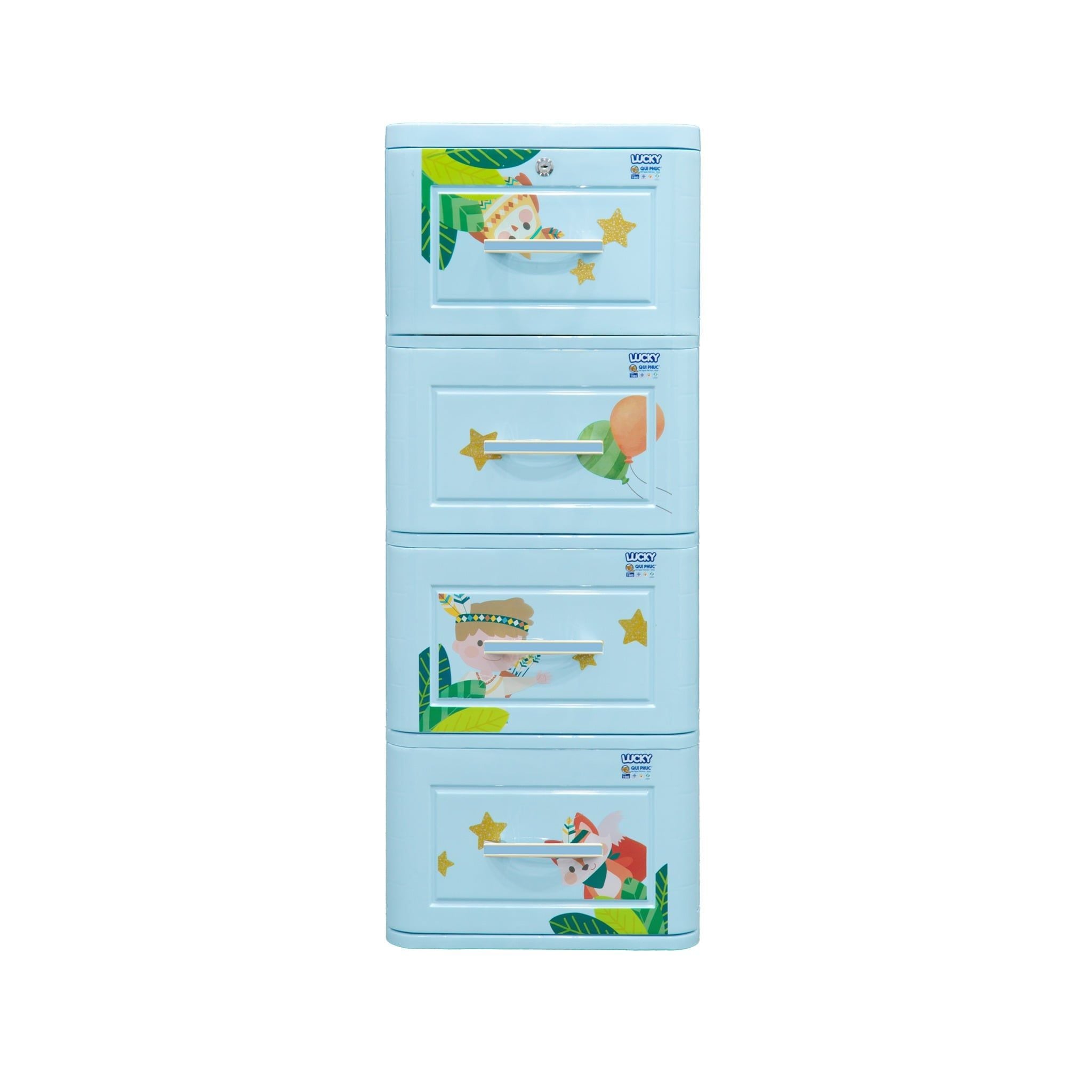  Tủ nhựa LUCKY 4 tầng 