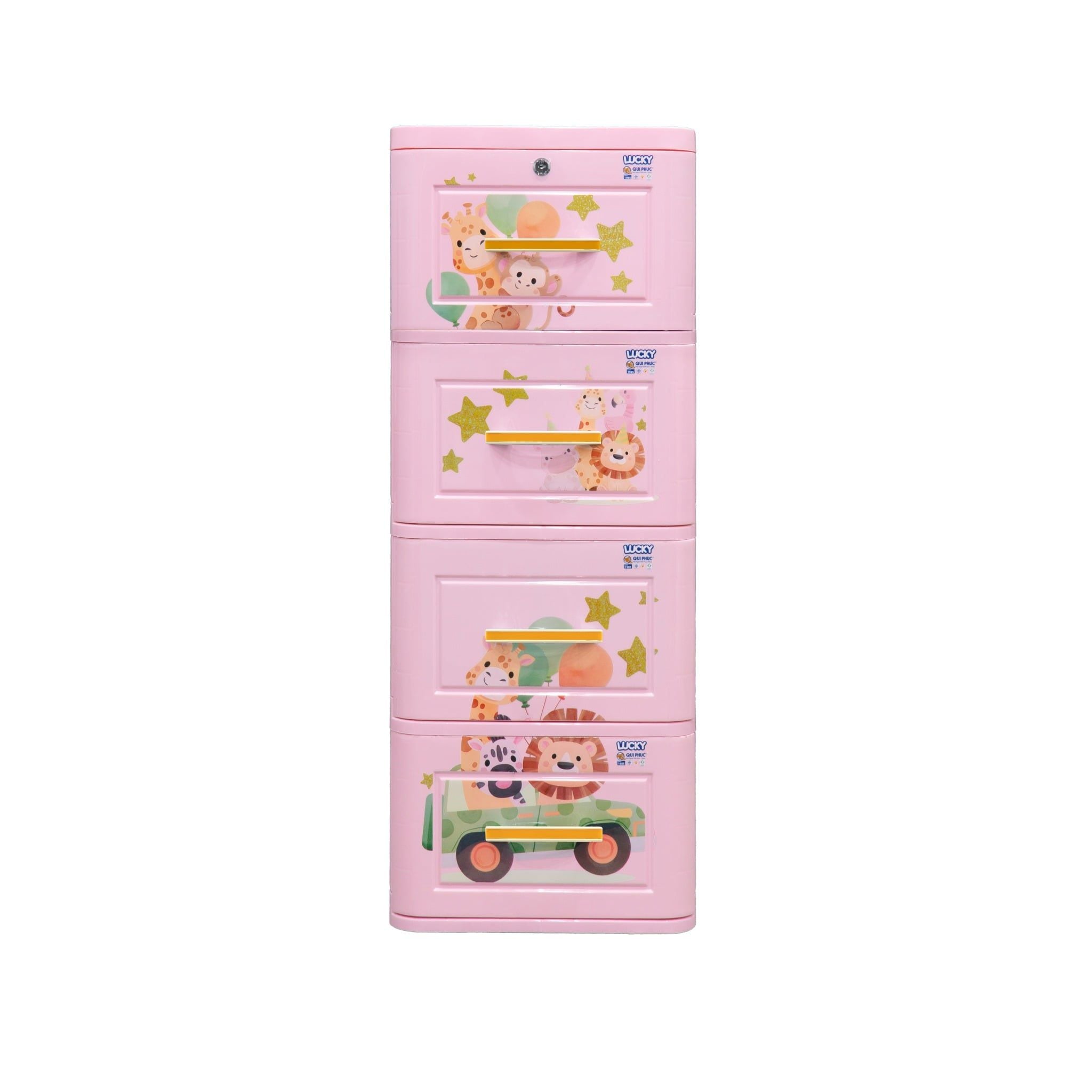  Tủ nhựa LUCKY 4 tầng 