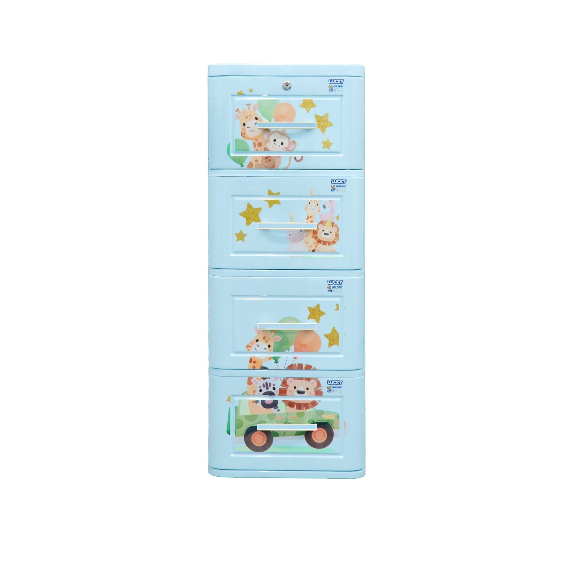 Tủ nhựa LUCKY 4 tầng 