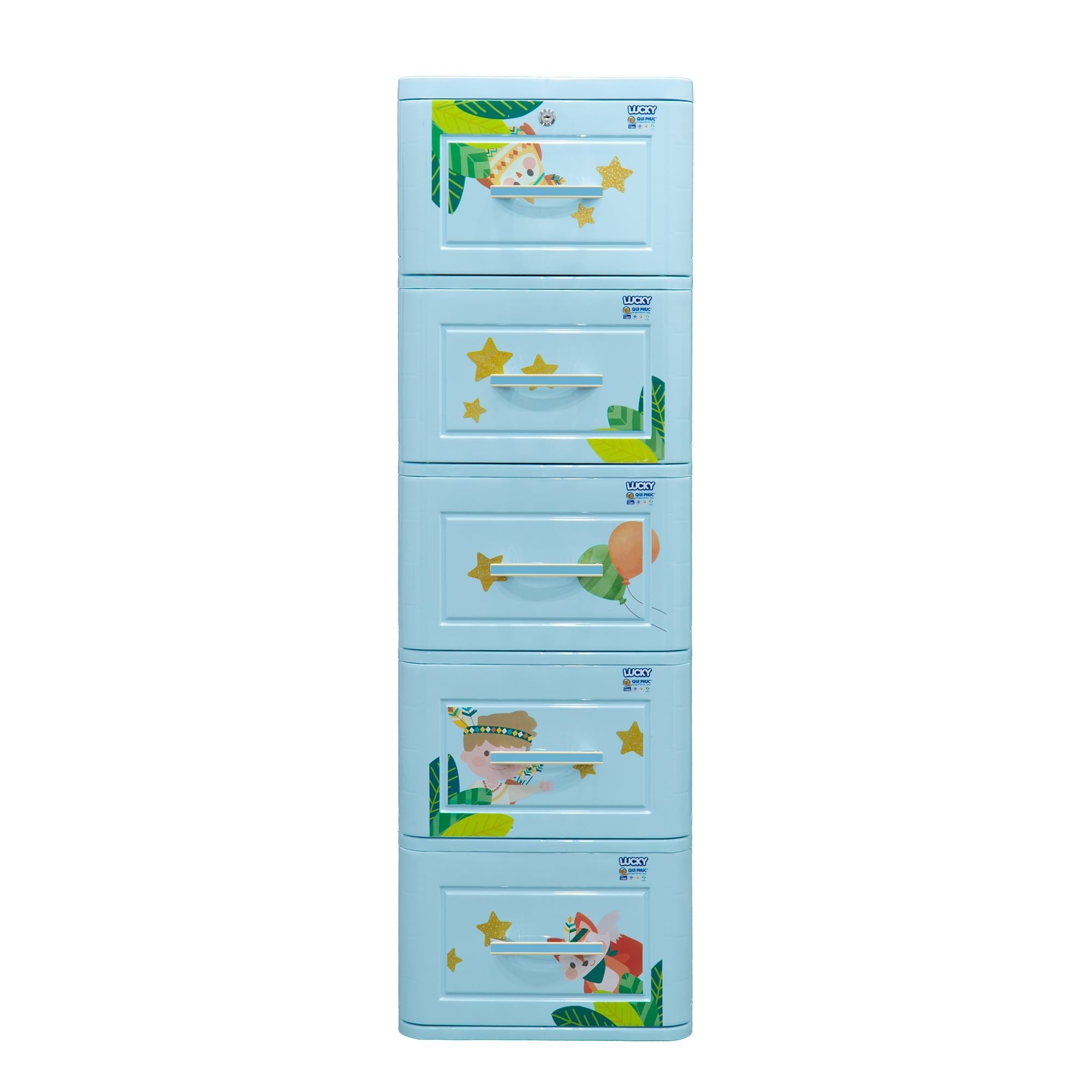  Tủ nhựa LUCKY 5 tầng 