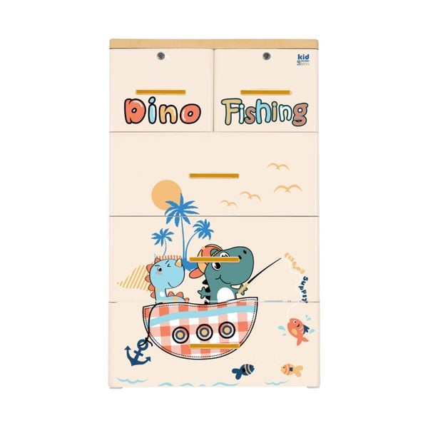 Tủ nhựa KID 4 tầng
