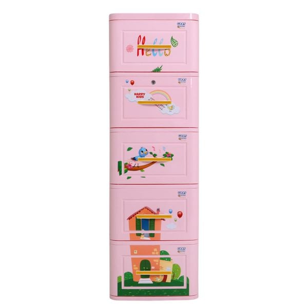 Tủ nhựa LUCKY 5 tầng