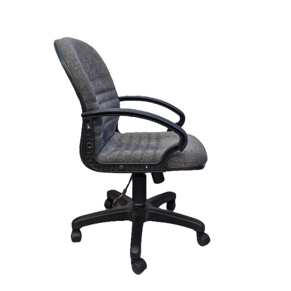 Ghế xoay lưng trung DONA - Nội Ngoại Thất Inox Nhựa - Qui Phúc - quiphuc.com