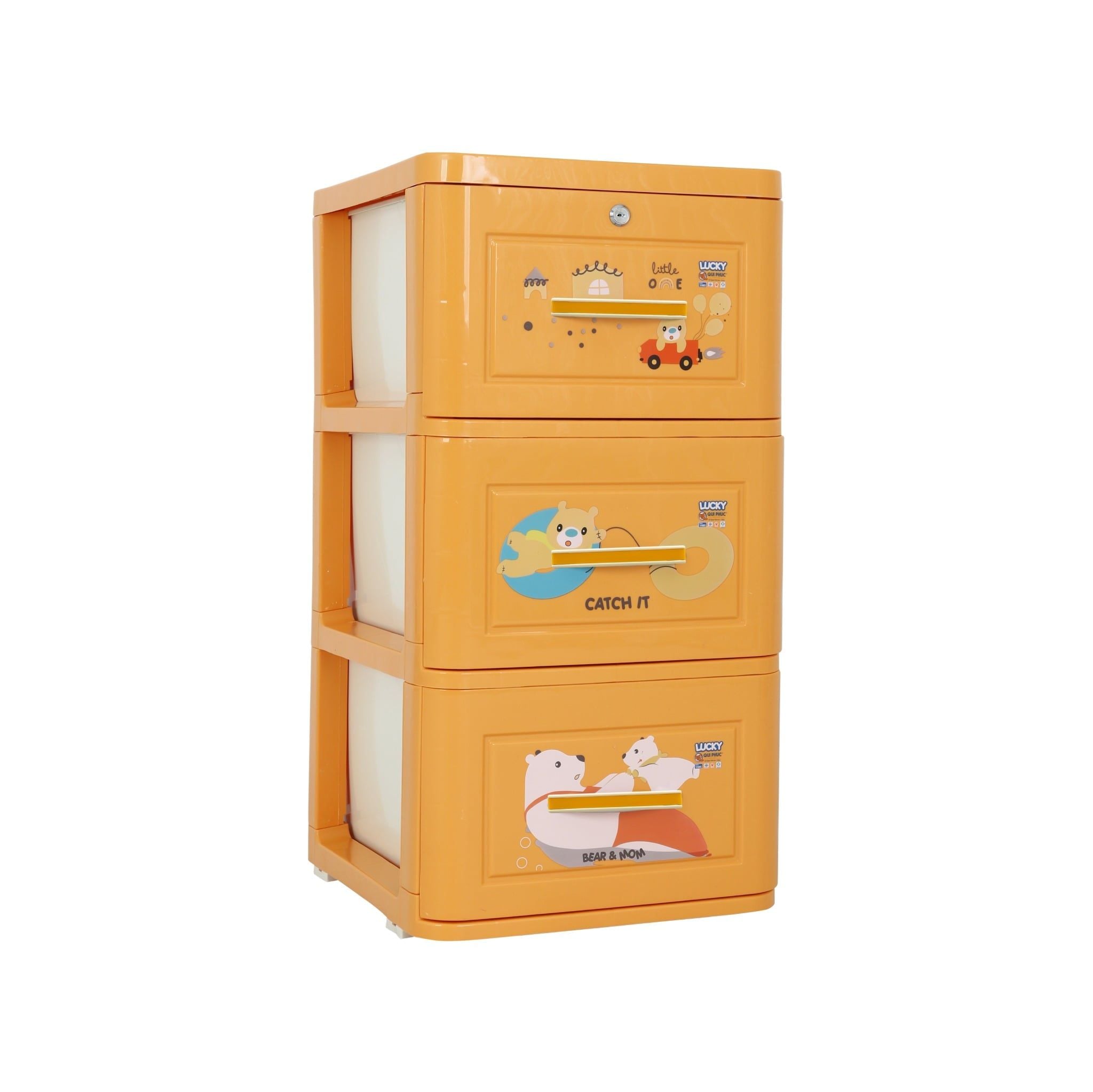  Tủ nhựa LUCKY 3 tầng 