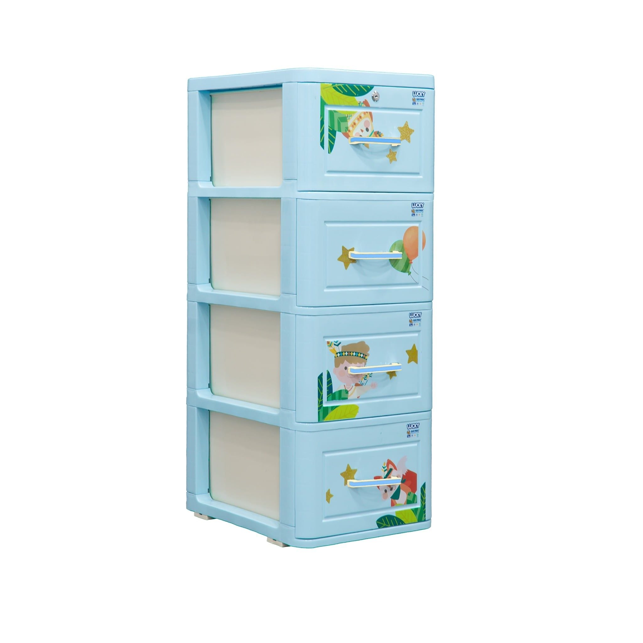  Tủ nhựa LUCKY 4 tầng 