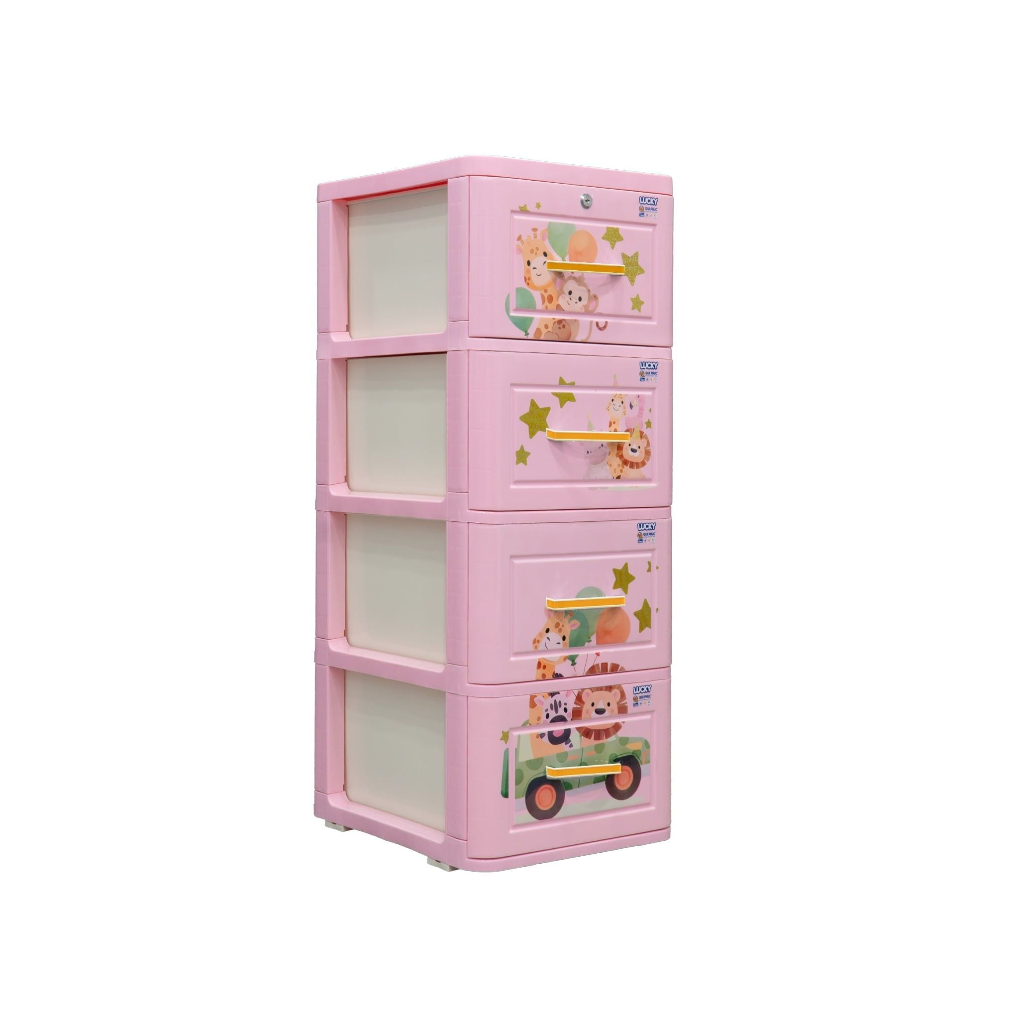  Tủ nhựa LUCKY 4 tầng 
