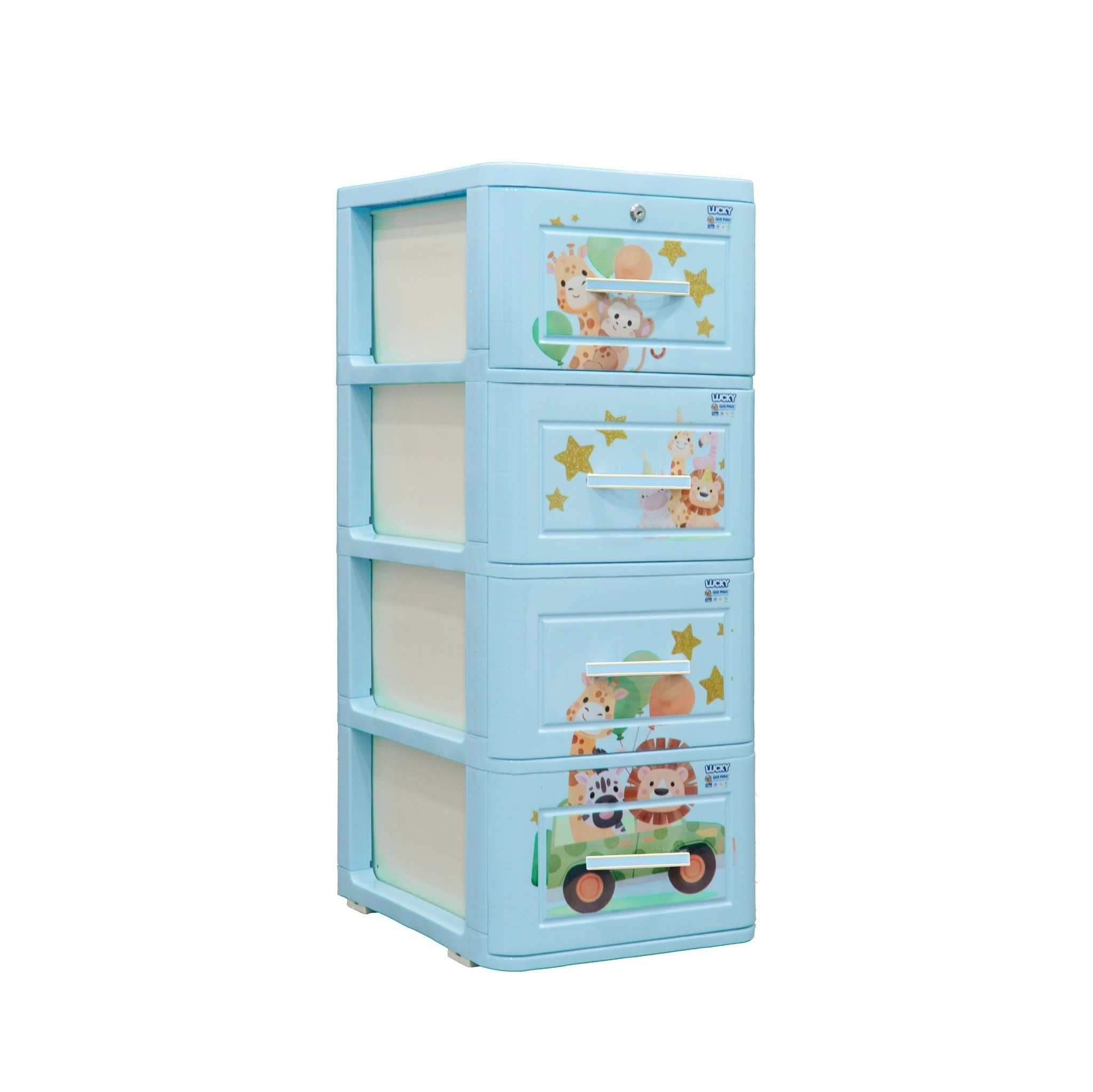  Tủ nhựa LUCKY 4 tầng 