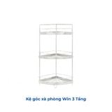 Kệ góc tường inox WIN chân đứng 