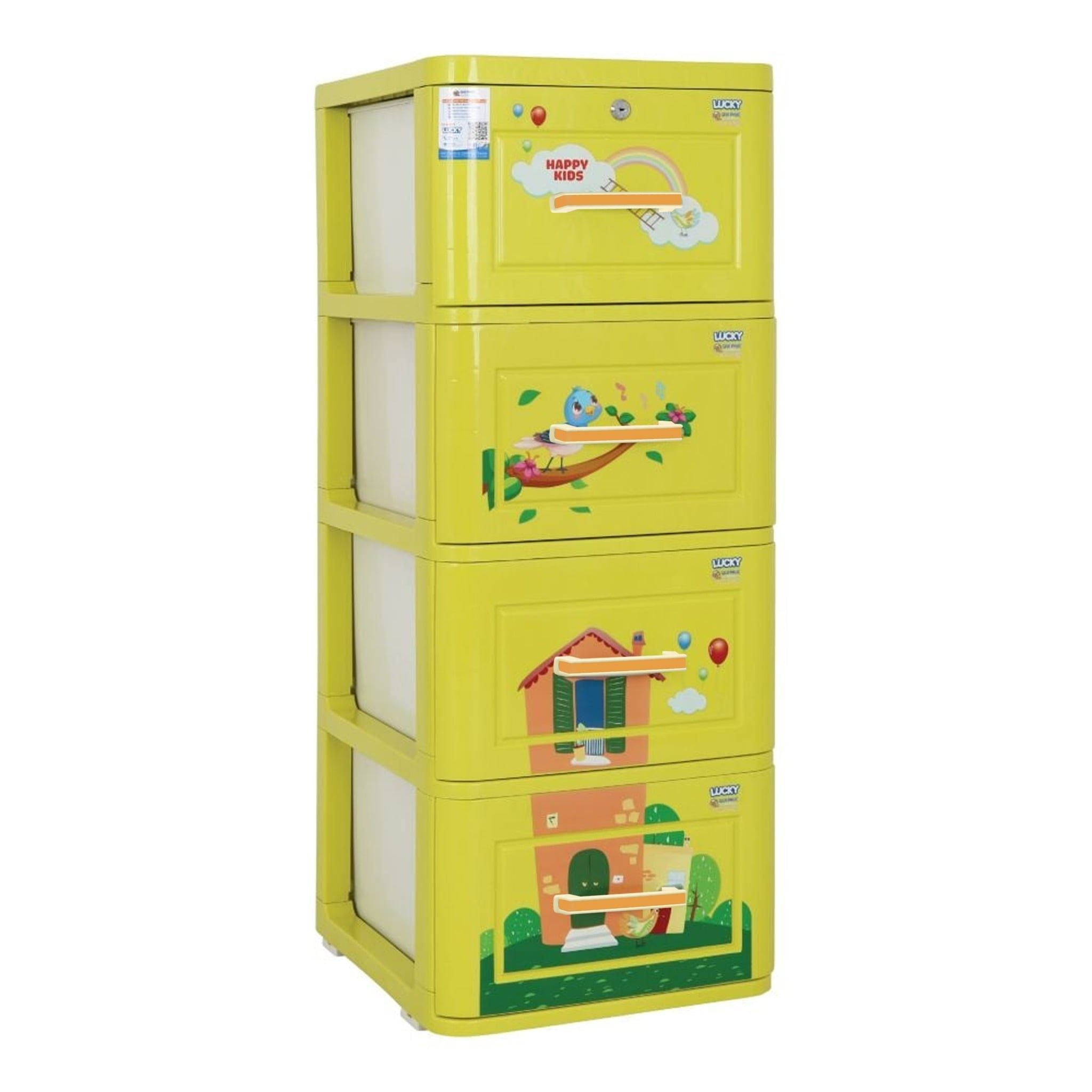  Tủ nhựa LUCKY 4 tầng 
