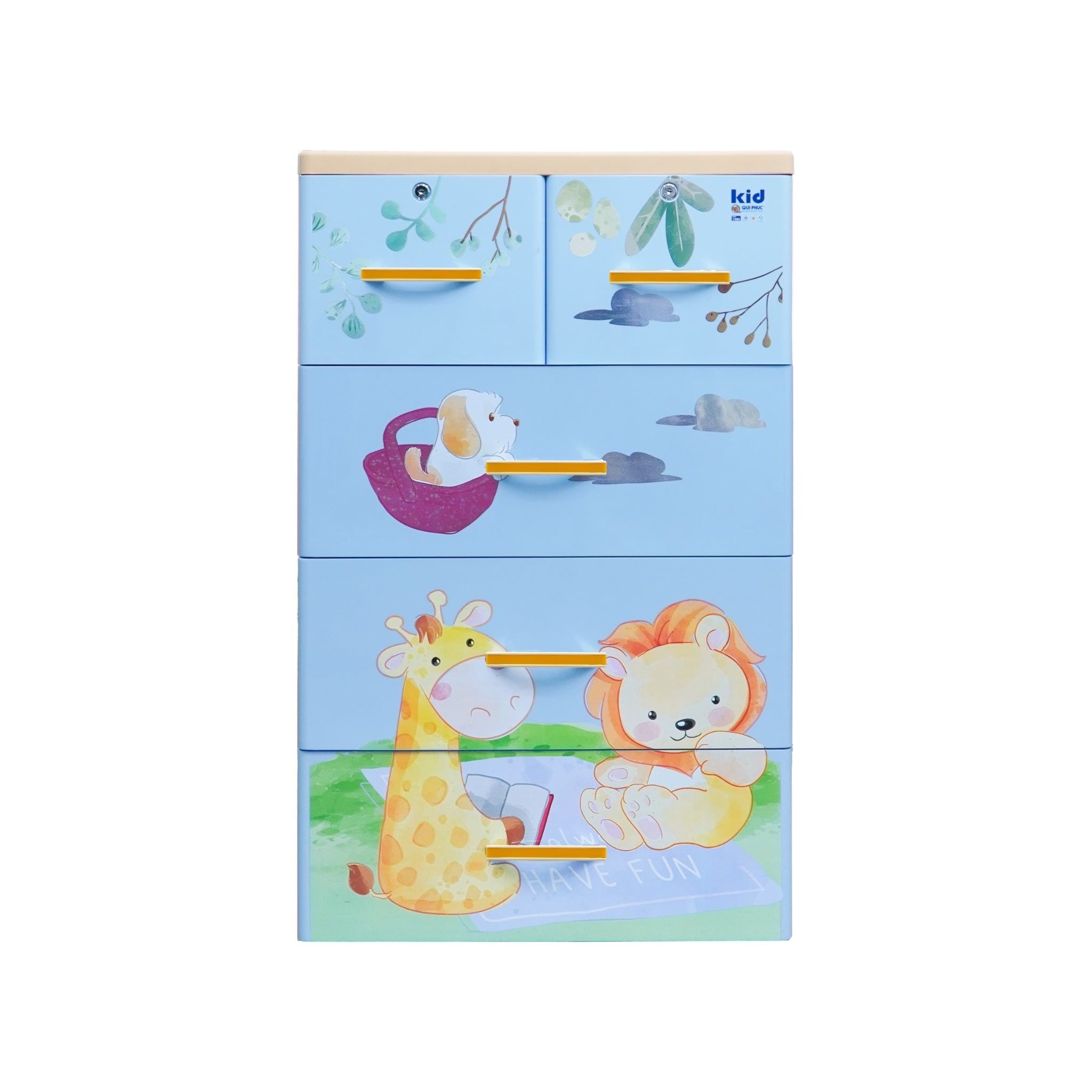  Tủ nhựa KID 4 tầng 