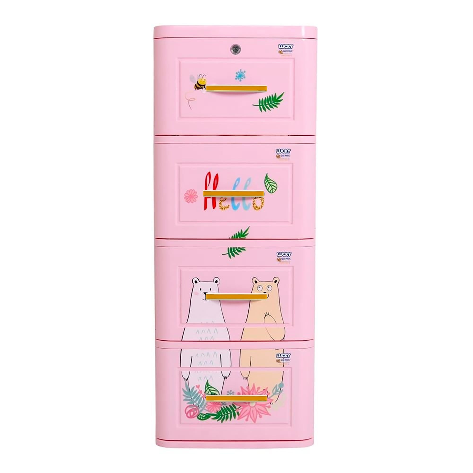  Tủ nhựa LUCKY 4 tầng 