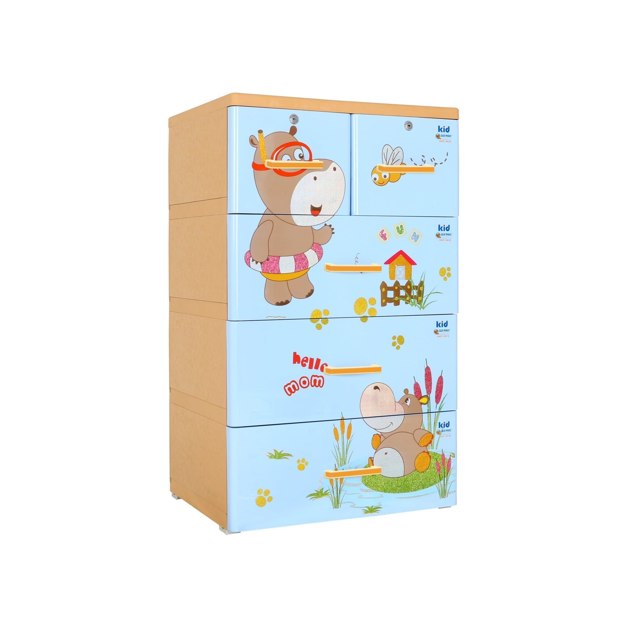  Tủ nhựa KID 4 tầng 