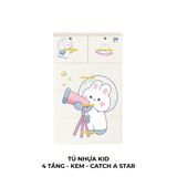  Tủ nhựa KID 4 tầng 
