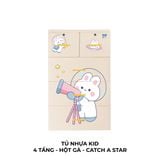  Tủ nhựa KID 4 tầng 