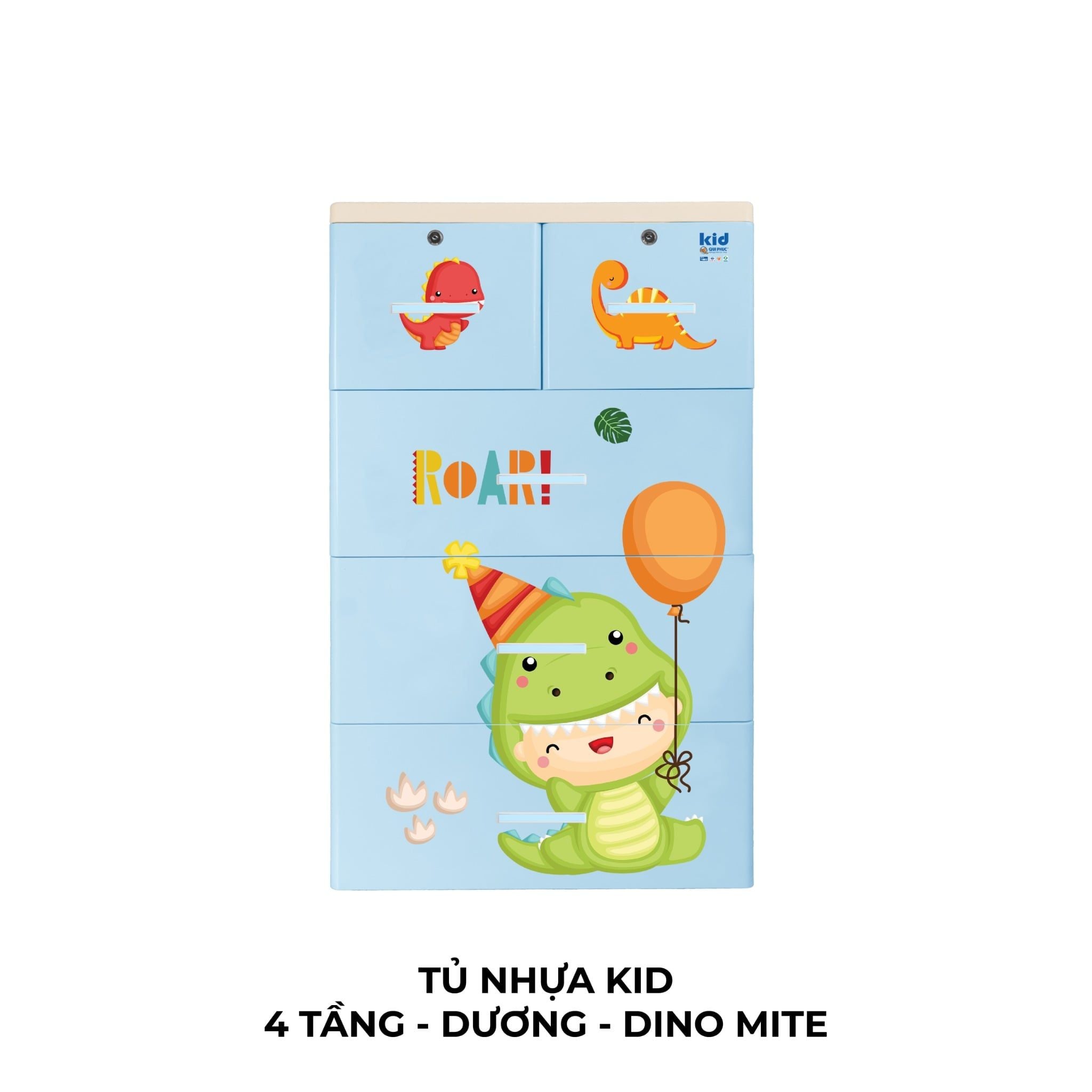  Tủ nhựa KID 4 tầng 
