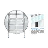  Bàn inox DONA 1m2 