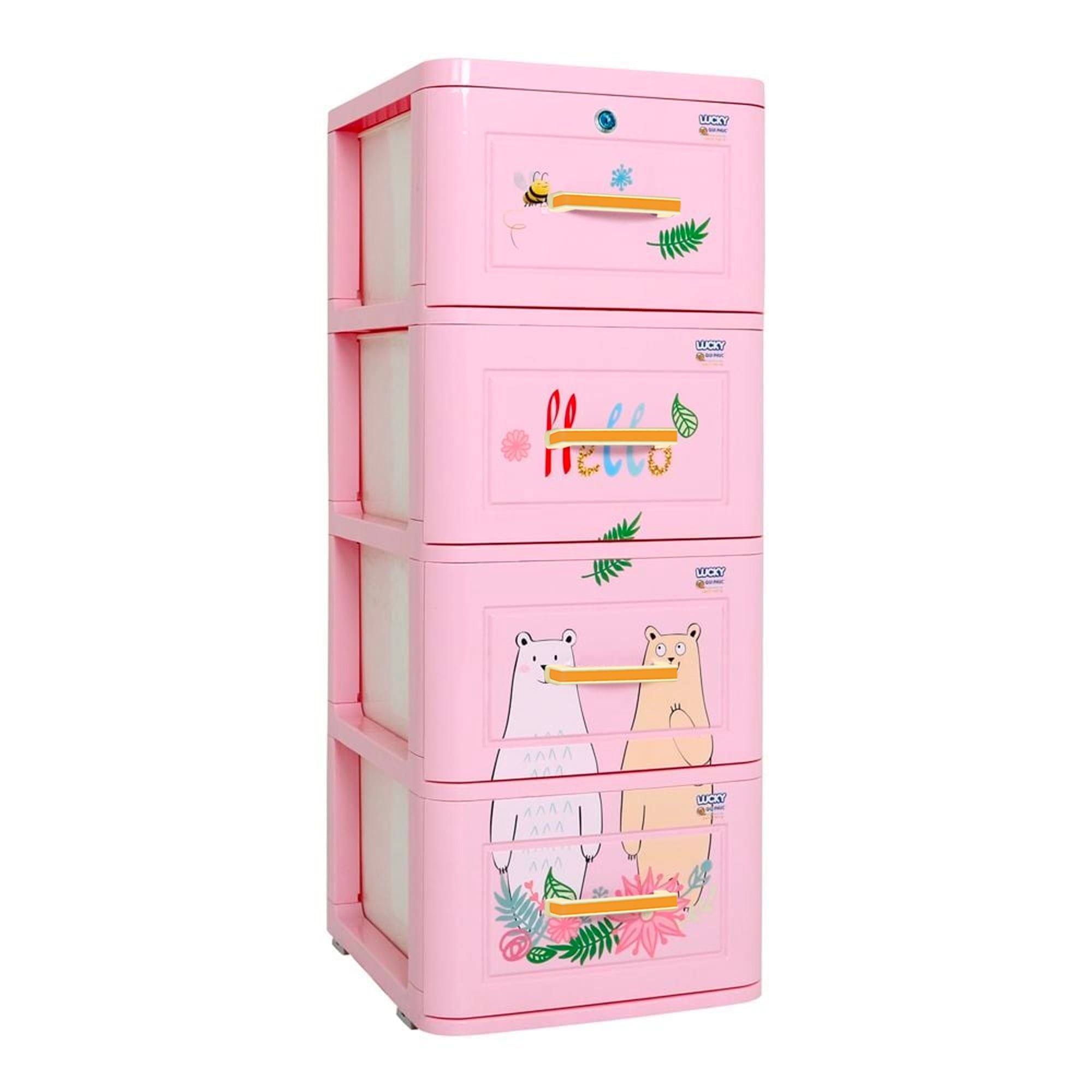  Tủ nhựa LUCKY 4 tầng 