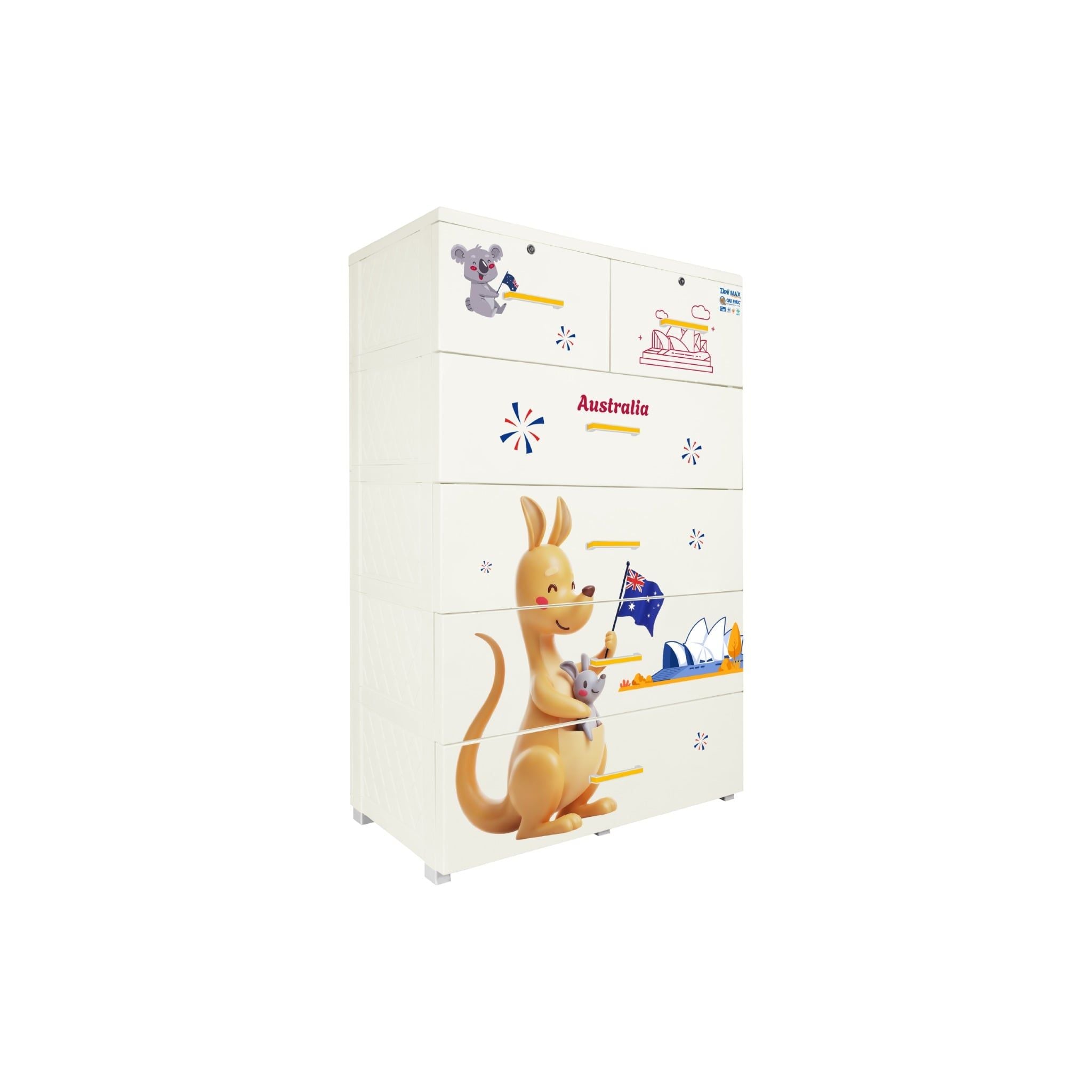  Tủ nhựa DELI MAX 5 tầng 