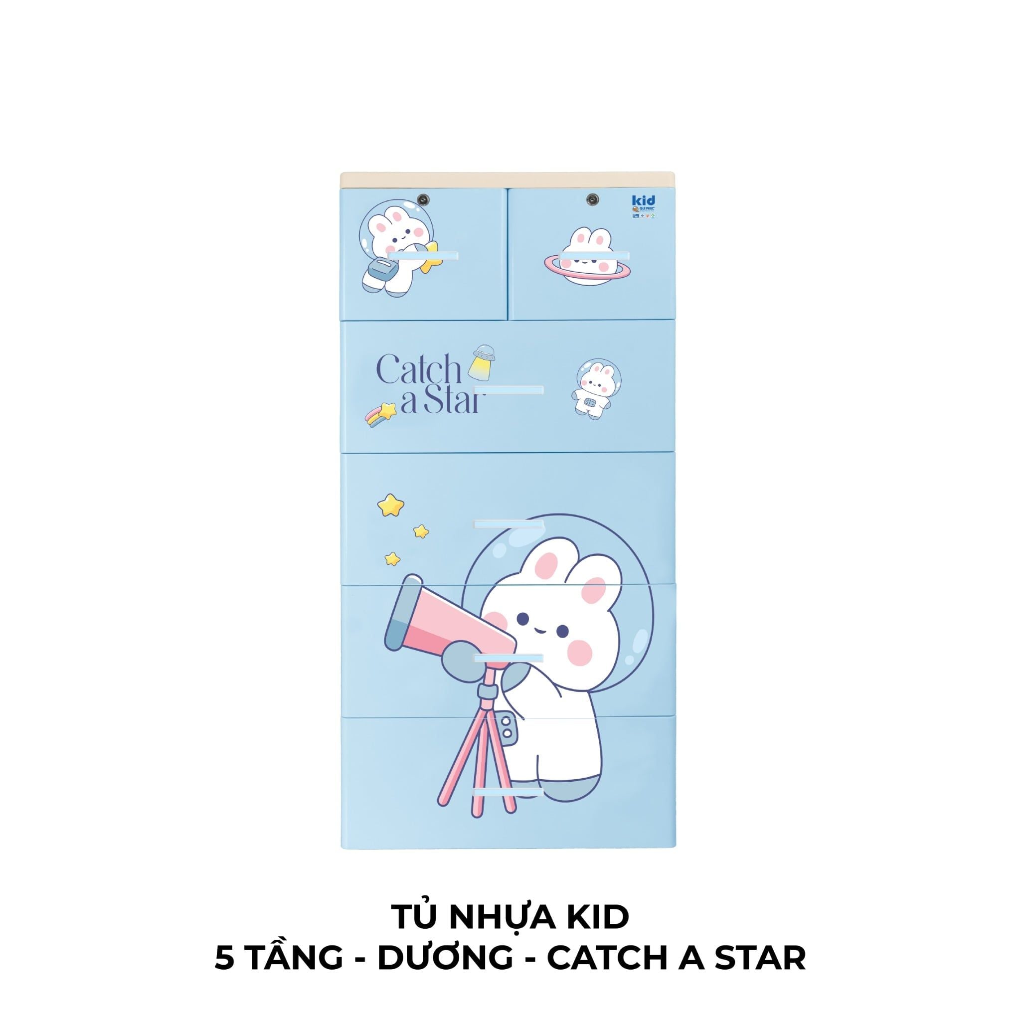  Tủ nhựa KID 5 tầng 