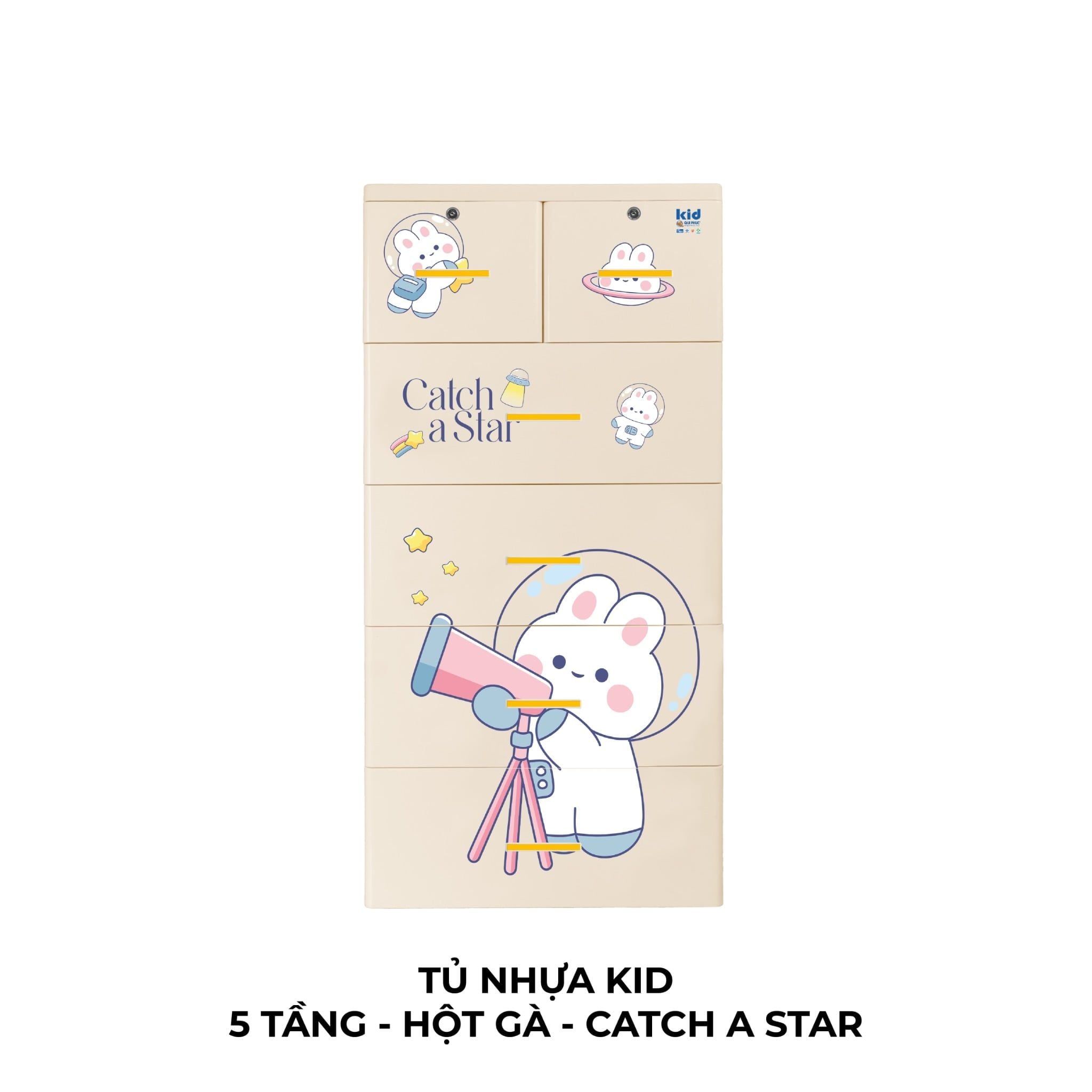  Tủ nhựa KID 5 tầng 