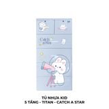 Tủ nhựa KID 5 tầng 