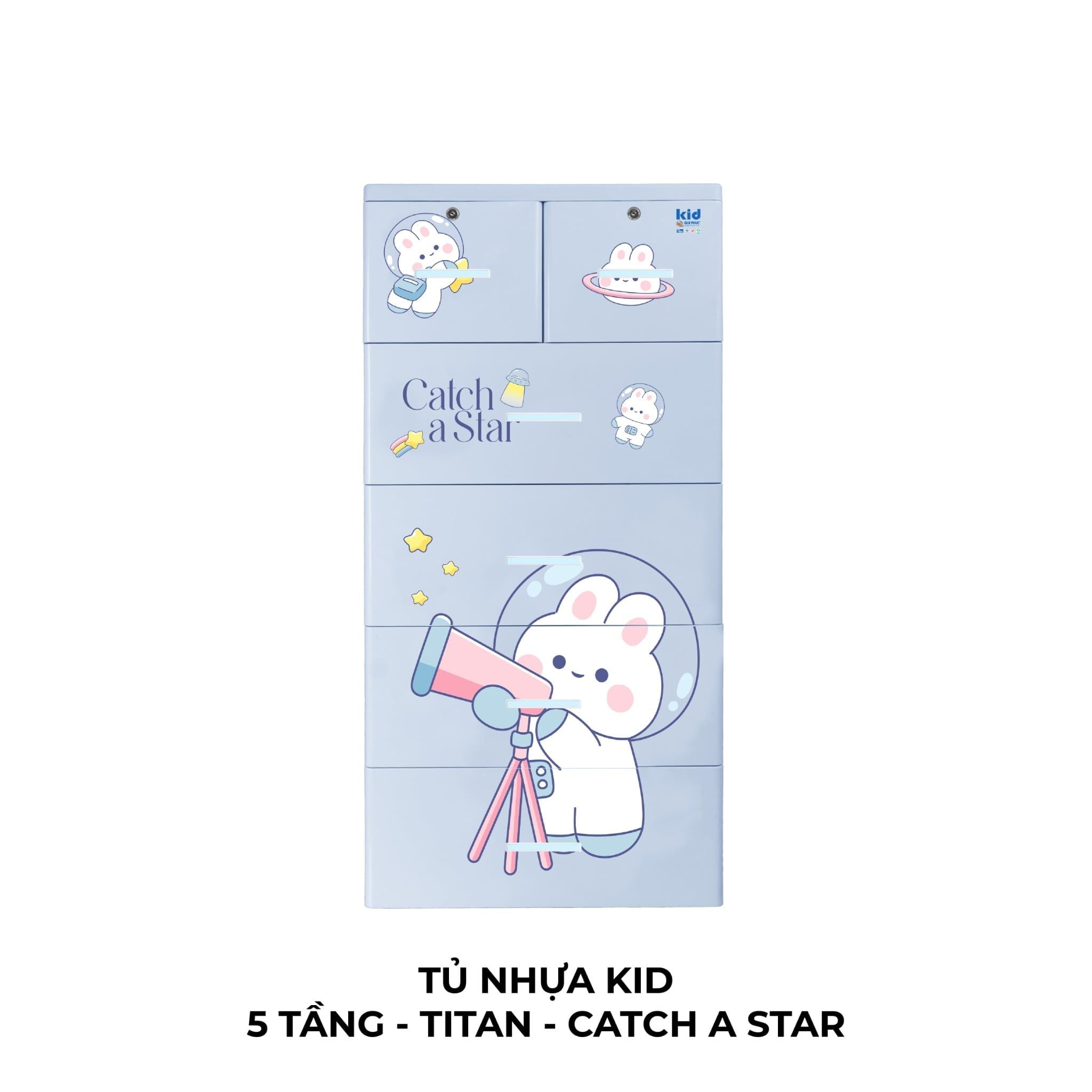  Tủ nhựa KID 5 tầng 