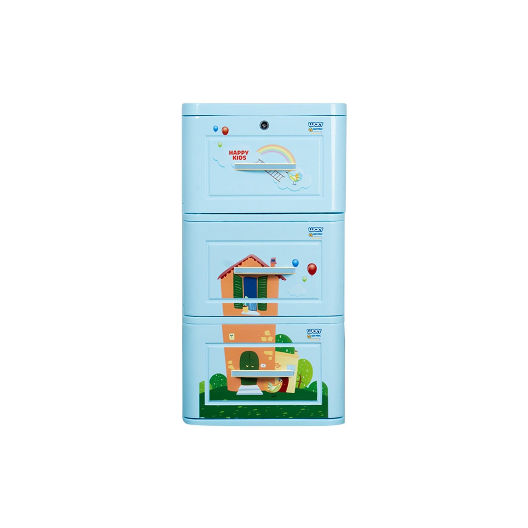  Tủ nhựa LUCKY 3 tầng 