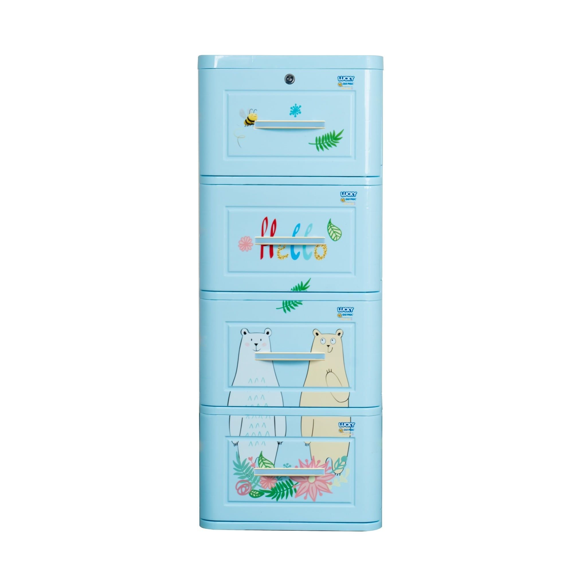  Tủ nhựa LUCKY 4 tầng 