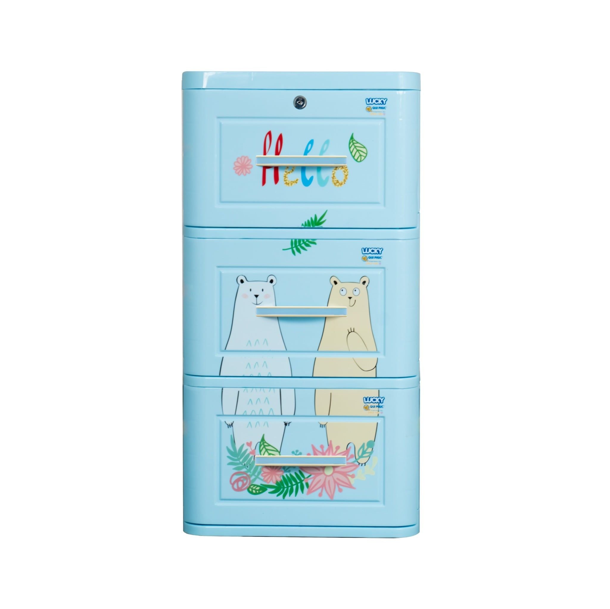  Tủ nhựa LUCKY 3 tầng 