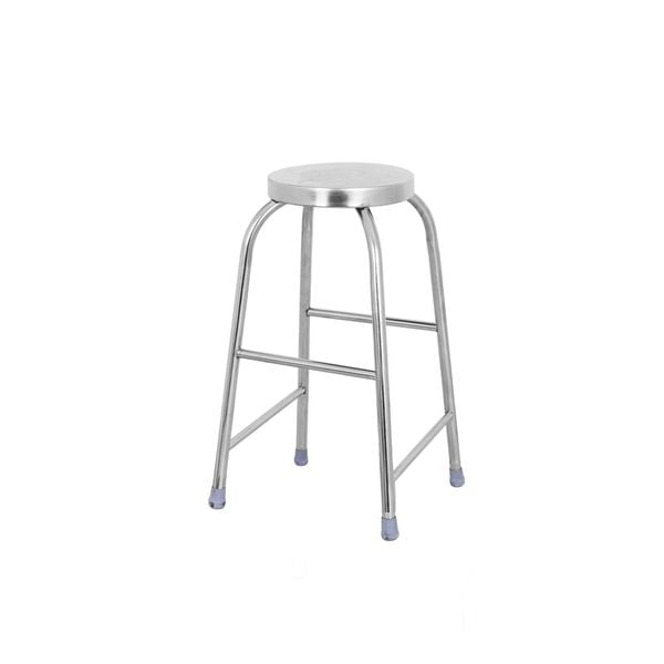 Ghế đốt nhang inox DELI phi 25 mặt tròn - Nội Ngoại Thất Inox Nhựa - Qui Phúc - quiphuc.com