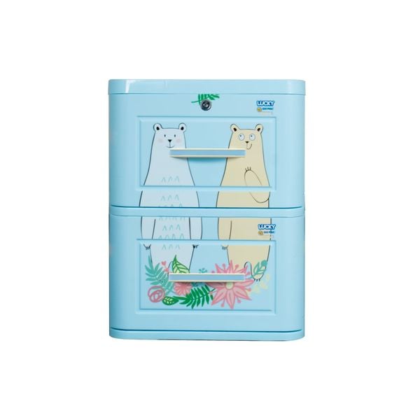 Tủ nhựa LUCKY 2 tầng