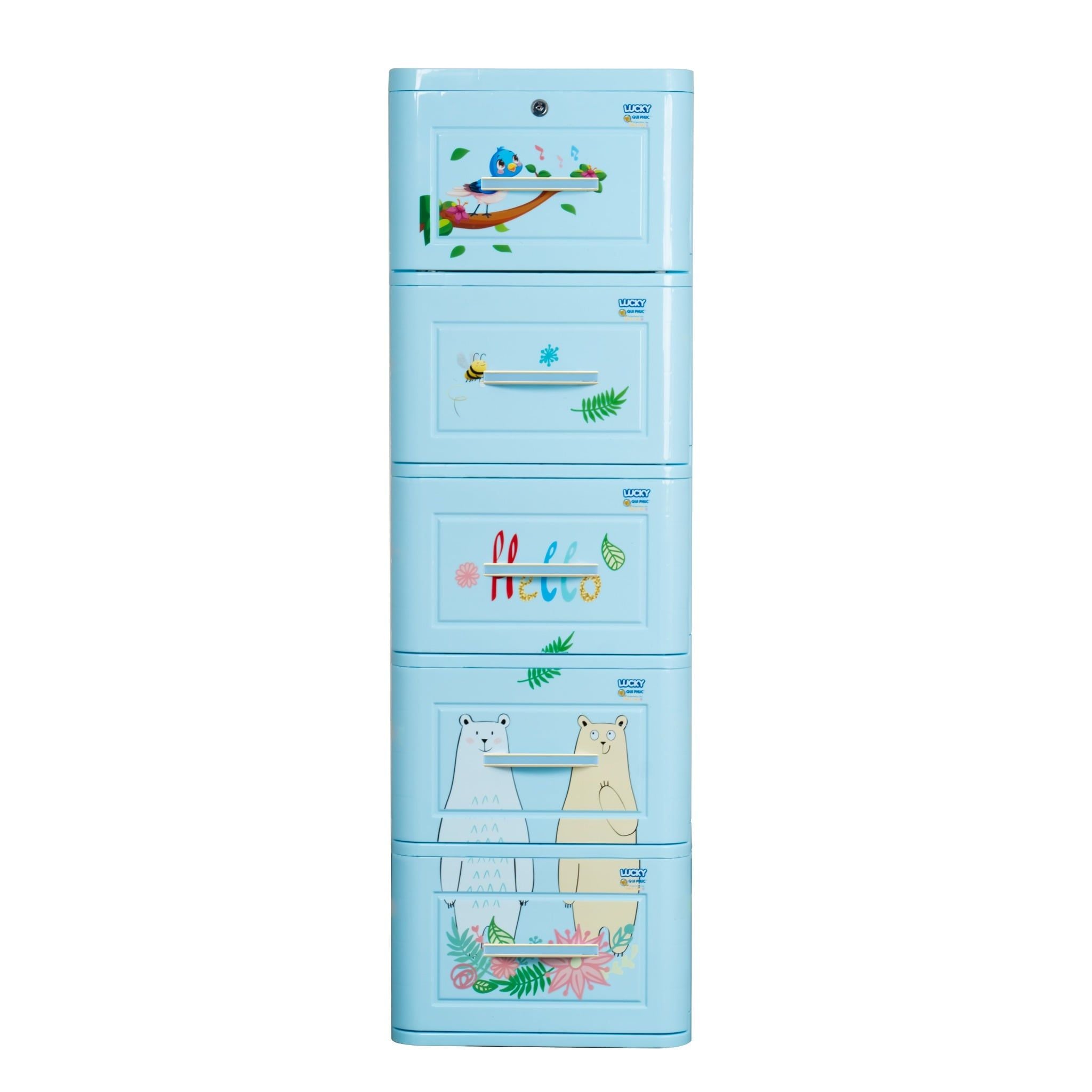  Tủ nhựa LUCKY 5 tầng 