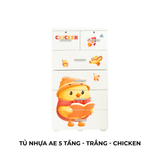  Tủ nhựa AE 5 tầng 