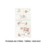  Tủ nhựa AE 5 tầng 
