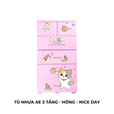  Tủ nhựa AE 5 tầng 
