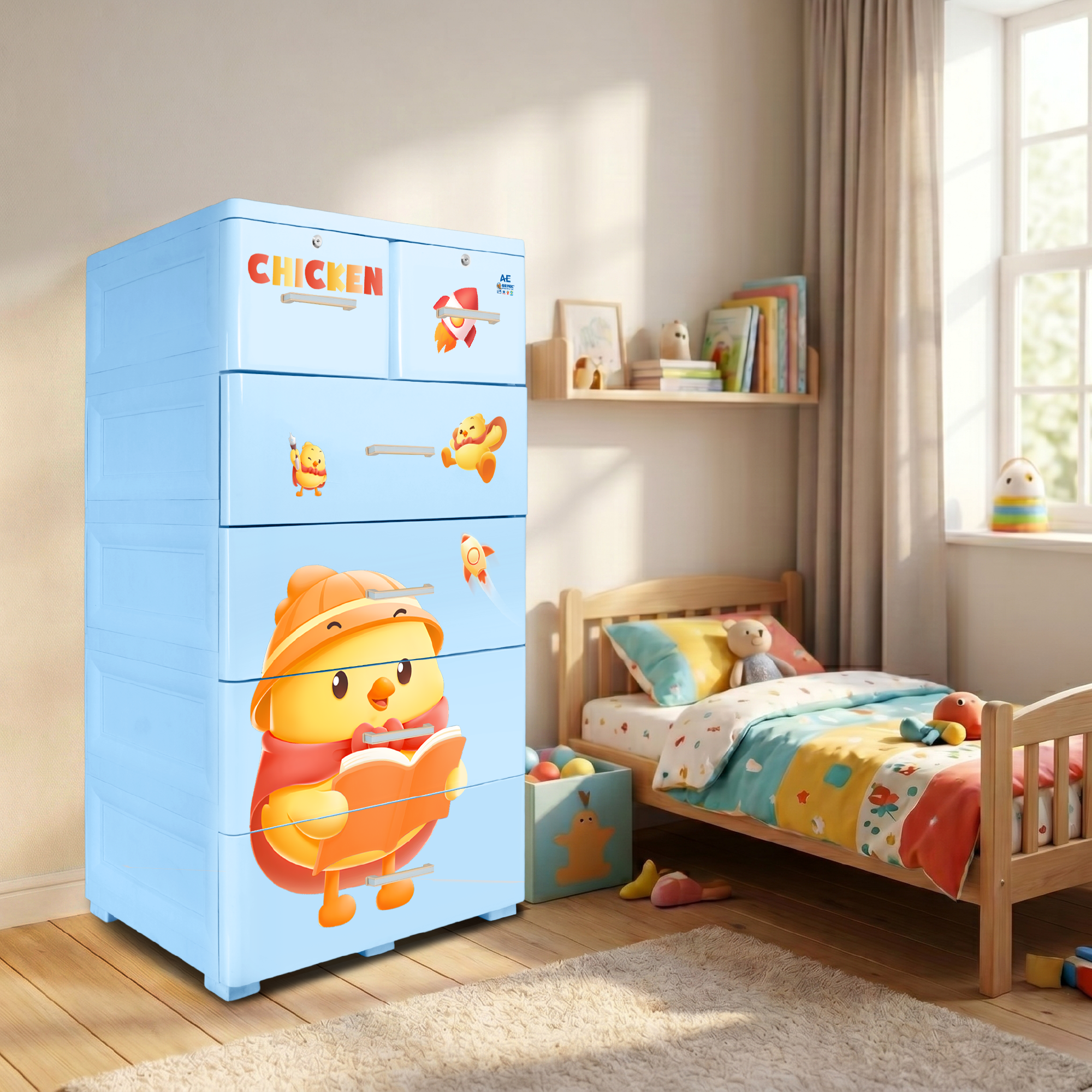  Tủ nhựa AE 5 tầng 